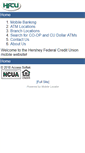Mobile Screenshot of hersheyfcu.org